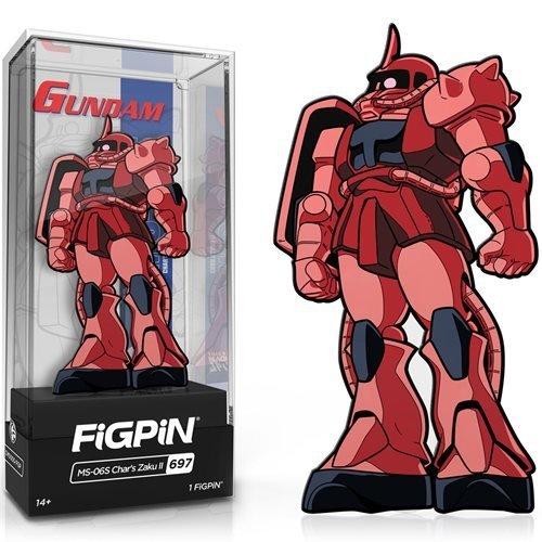 アニメ　ガンダム　FiGPiN  MS-06S シャア専用ザクII　ピンバッジ