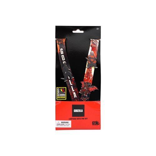 ゴジラ　2020年　サンディエゴ　コミコン限定　ピンバッジ付ストラップ