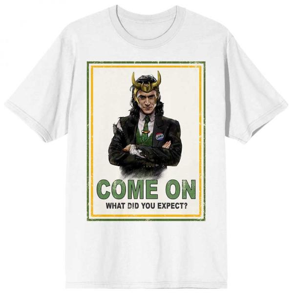 マーベル　ディズニープラス　ロキ　COME ON  Tシャツ