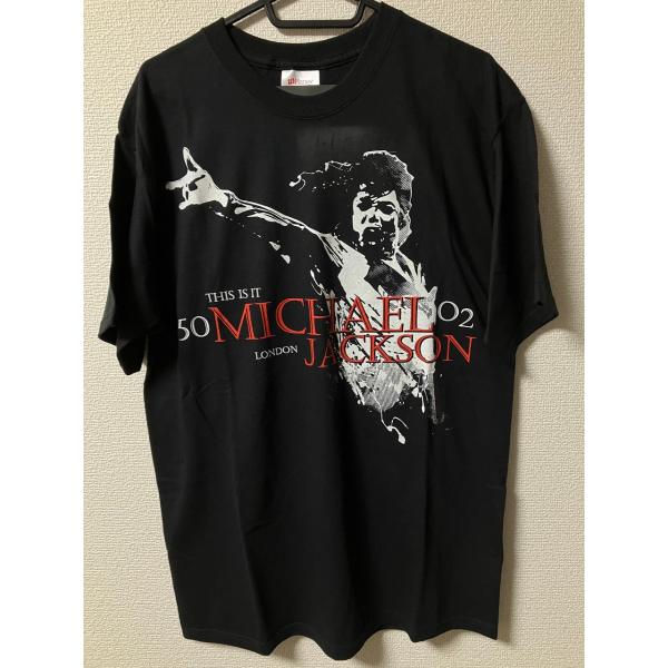 アーティスト　マイケル・ジャクソン　MJ　THIS IS IT　LONDON　Tシャツ
