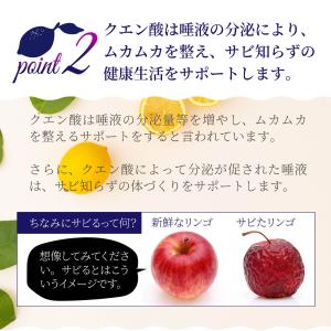 【セット300円OFF】すこやか クエン酸(結...の詳細画像4