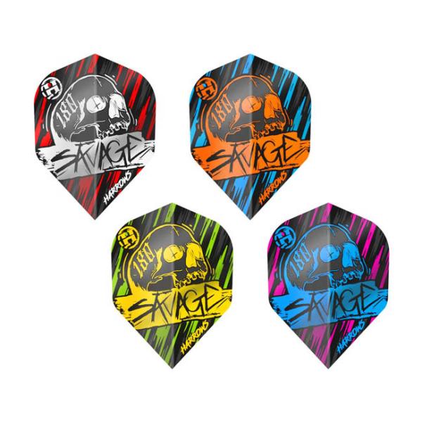 Harrows(ハローズ) SAVAGE FLIGHT(サベージ フライト) シェイプ　(ダーツ フ...