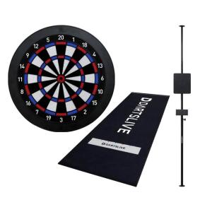 【セット商品】DARTSLIVE Home(ダーツライブホーム) & DARTSLIVE ポールスタンド & DARTSLIVEオリジナル 防炎スローマット　(ダーツ ボード)｜dartscountup