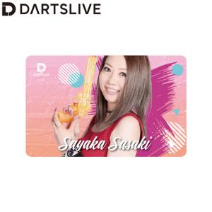 DARTSLIVE PLAYER GOODS第五弾 佐々木沙綾香選手 (ダーツ カード) - 最