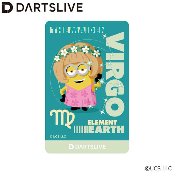 ミニオン DARTSLIVECARD 12星座シリーズ VIRGO(おとめ座)