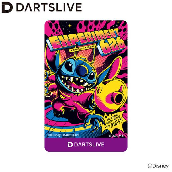 Disney Collection ＜スティッチ＞ "DARTSLIVE CARD" with LI...