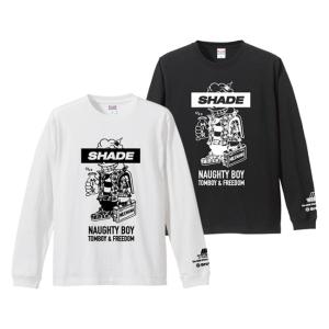 TIGA×SHADE(ティガ×シェイド) 坂口優希恵コラボ ロンT (ダーツ