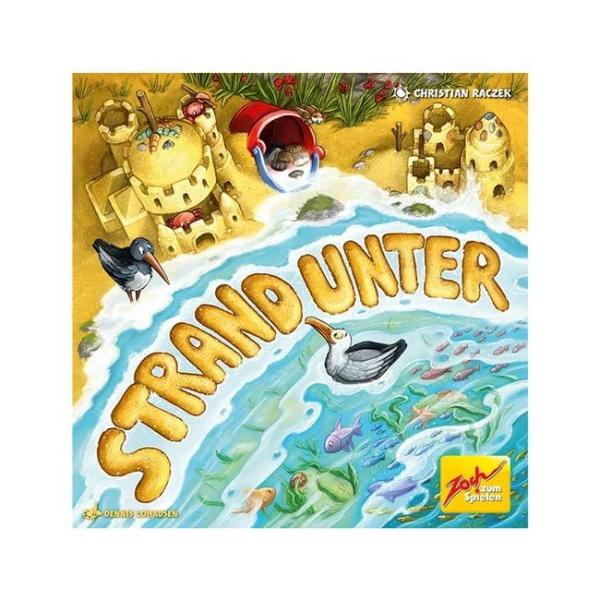 砂のお城 STRAND UNTER 日本語解説書付き　(ボードゲーム カードゲーム ホビー)