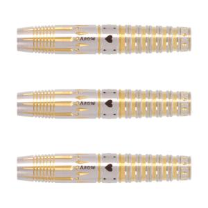 DYNASTY(ダイナスティー) collaboration QUADS7(クワッズ セブンス) Gold 2BA 實近菜那モデル　(ダーツ バレル ダーツセット)｜dartshive