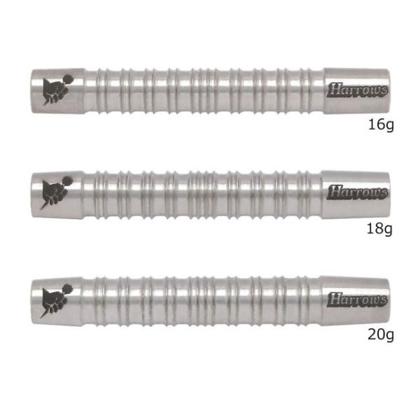 Harrows（ハローズ） SUPERGRIP（スーパーグリップ）90％ 2BA　(ダーツ バレル ...