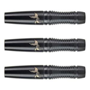 の*の様 ダーツアクセサリーセット BASARAバレル付き BASARA(バサラ) 雷花 Raika 黒 2BA (ダーツ バレル ダーツセット