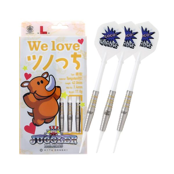 L-style×JUGGLER(エルスタイル×ジャグラー) We love ツノっち　(ダーツ バレ...