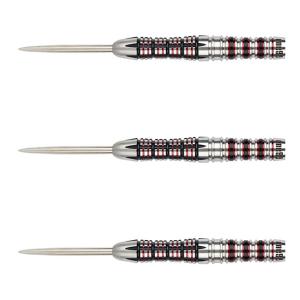 One80(ワンエイティ) BLACK J21 02 STEEL 21g　(ダーツ バレル ダーツセット)｜dartshive