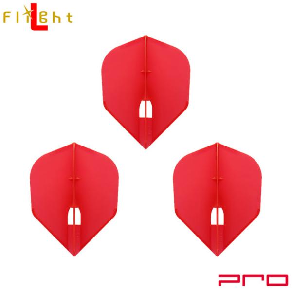 L-style(エルスタイル) L-Flight PRO(エルフライト プロ) 無地 シェイプ レッ...