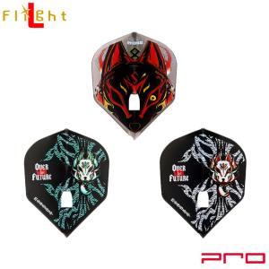 L-style(エルスタイル) L-Flight PRO(エルフライト プロ) 鈴木未来 Ver.3 シェイプ MIX 鈴木未来選手モデル　(ダーツ フライト)｜dartshive