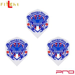 L-style(エルスタイル) L-Flight PRO(エルフライト プロ) ALC 宮副桜 ver.2 シェイプ ホワイト 宮副桜選手モデル　(ダーツ フライト)｜dartshive