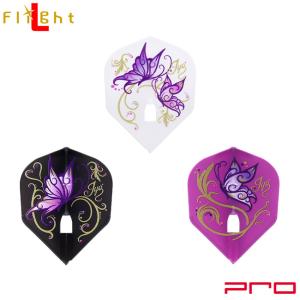 L-style(エルスタイル) L-Flight PRO(エルフライト プロ) 松本伊代 ver.4 シェイプ MIX 松本伊代選手モデル　(ダーツ フライト)｜dartshive