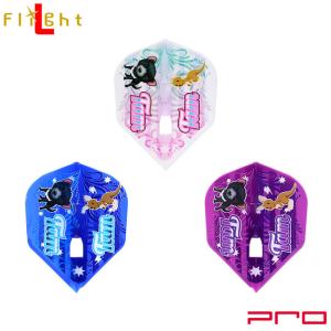 L-style(エルスタイル) L-Flight PRO(エルフライト プロ) × Tamrin Ng × Darts Hive シェイプ MIX タムリン・ン選手モデル　(ダーツ フライト)｜dartshive