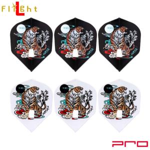 L-style(エルスタイル) L-Flight PRO(エルフライト プロ) Masa Lui ver.1 シェイプ マサ・ルイ選手モデル　(ダーツ フライト)｜dartshive