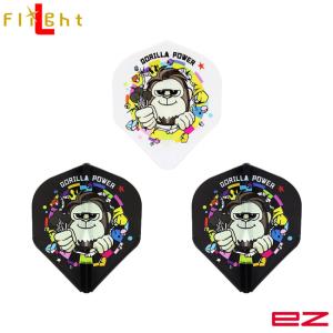 L-style(エルスタイル) L-Flight EZ(エルフライトイージー) 大石藍貴 ver.1 スタンダード MIX 大石藍貴選手モデル　(ダーツ フライト)｜dartshive