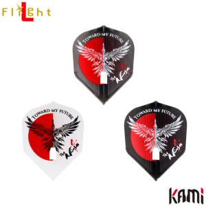 L-style(エルスタイル) L-Flight PRO KAMI(エルフライトプロ カミ) 浅田斉吾 ver.6 シェイプ Mix 浅田斉吾選手モデル　(ダーツ フライト)｜dartshive