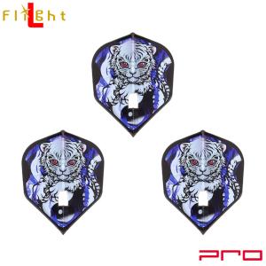 L-style(エルスタイル) L-Flight PRO(エルフライト プロ) ALC 三浦歌織 ver.1 シェイプ ブラック 三浦歌織選手モデル　(ダーツ フライト)｜dartshive