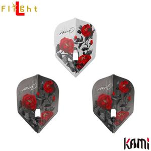 L-style(エルスタイル) L-Flight PRO KAMI(エルフライトプロ カミ) ALC 吉牟田凜 ver.1 シェイプ MIX 吉牟田凜選手モデル　(ダーツ フライト)｜dartshive