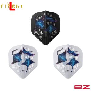 L-style(エルスタイル) L-Flight EZ(エルフライト イージー) 小林知紗 ver.1 スタンダード MIX 小林知紗選手モデル　(ダーツ フライト)
