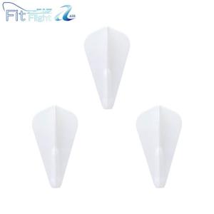 COSMO DARTS Fit Flight スーパーカイト ホワイト 無地