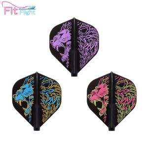 COSMO DARTS Fit Flight × Jack Main ver.1 スタンダード Dブラック ジャック メイン選手モデル