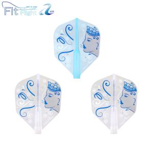 COSMO DARTS Fit Flight Printed Series Ice Queen シェイプ MIX
