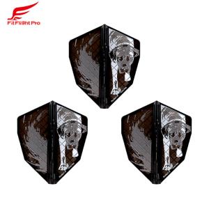COSMO DARTS(コスモダーツ) Fit Flight PRO(フィットフライト プロ) × Lukasz Waclawski ver.1 S-5 Dブラック ルカス・ワクラスキ選手モデル