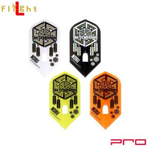 DYNASTY×L-Flight PRO(ダイナスティー×エルフライトプロ) NOBU2 スリム 山本信博選手モデル　(ダーツ フライト)