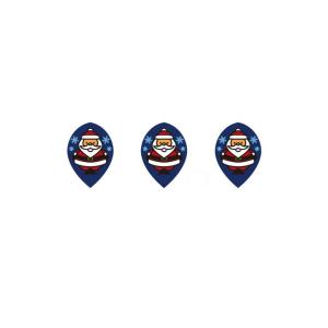 PROフライト indiesシリーズ サンタさん【クリアブルー】ティアドロップ｜dartshive