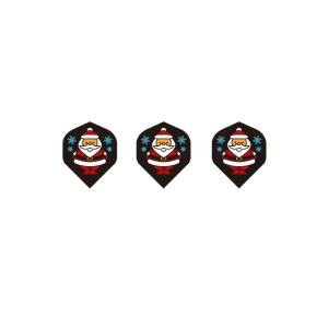 PROフライト indiesシリーズ サンタさん【ブラック×クリアサンタ】スタンダード｜dartshive