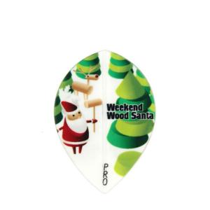 PROフライト indiesシリーズ Weekend Wood Santa ＜ティアドロップ＞｜dartshive