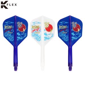 TARGET(ターゲット) RISING SUN K-FLEX シェイプ MIX 村松治樹選手モデル　(ダーツ フライト)｜dartshive