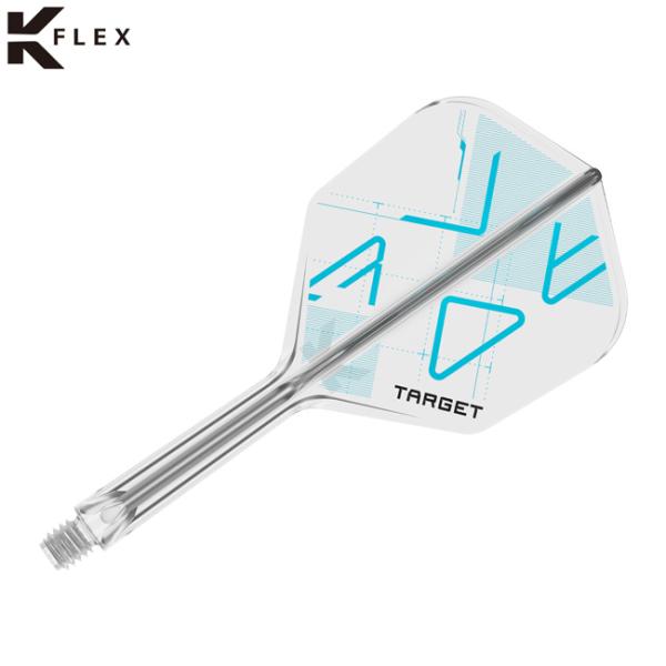 TARGET(ターゲット) K-FLEX ROVE シェイプ クリア　(ダーツ フライト)