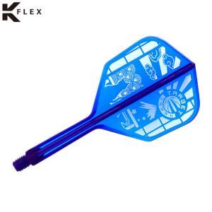 TARGET(ターゲット) K-FLEX JAPAN LIMITED EDITION 2026 シェイプ ブルー　(ダーツ フライト)