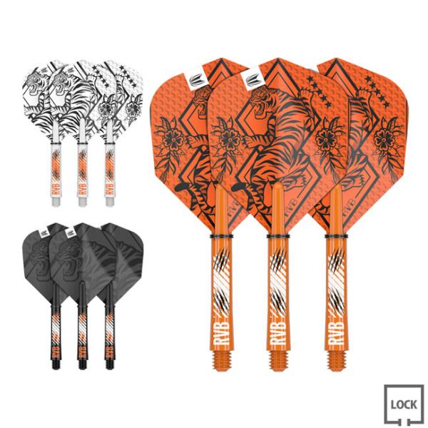 TARGET(ターゲット) RAYMOND VAN BARNEVELD INKフライト&amp;シャフト キ...