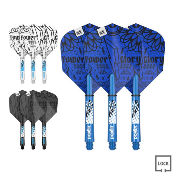 TARGET(ターゲット) POWER INKフライト&amp;シャフト キット フィル・テイラー選手モデル...