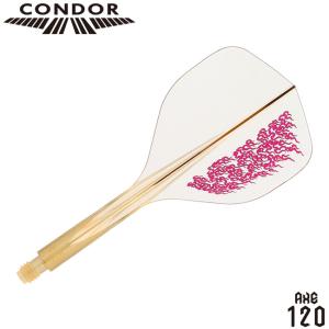 TRiNiDAD(トリニダード) CONDOR AXE120(コンドルアックス ワントウェンティ) 和炎 スタンダード クリアサンド 山田勇樹選手モデル　(ダーツ フライト)｜dartshive