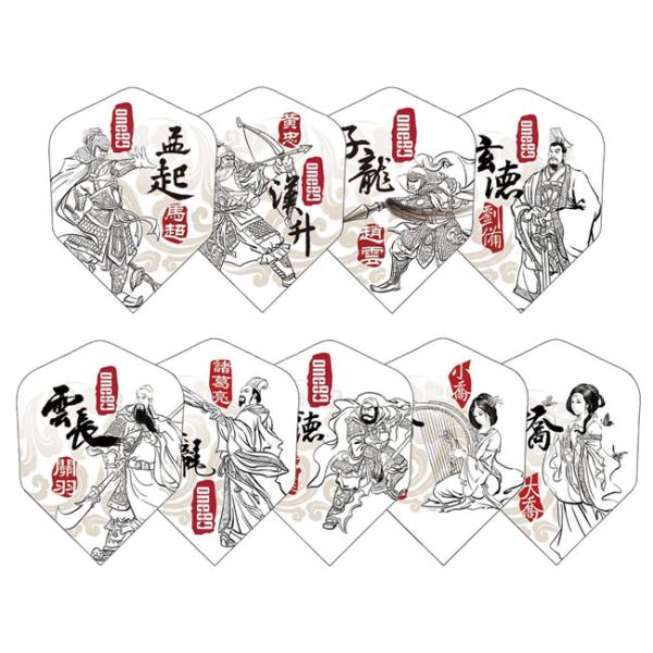 One80(ワンエイティ) Three Kingdom Flights(三国志フライト) シェイプ　...