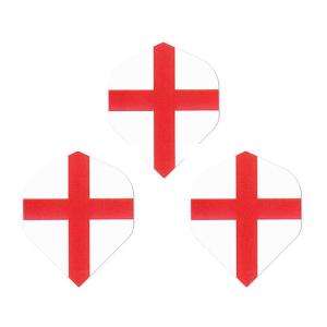 Red Dragon St George Cross Dart Flights 75mic スタンダード