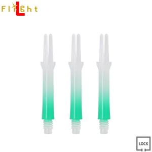 ロック グラデーション エルシャフト L-SHaft ミルキー×グリーン