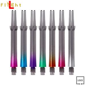 ダーツ シャフトL-SHaft ロック グラデーション ＜クリアブラック＞【エルシャフト