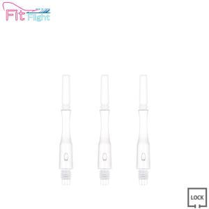 ダーツ シャフト フィットシャフト ギア ハイブリッドロック Dブラック