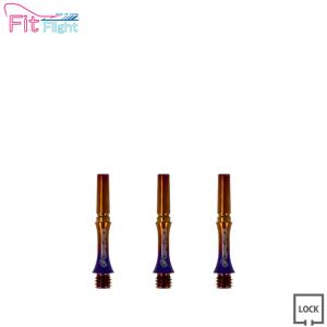 Fit Shaft TiTANIUM スリム ロックタイプ プレーン ＜1＞【フィット