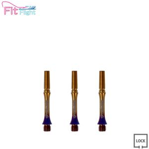 Fit】 TITANIUM チタン スリム 焼き色 フィットシャフト