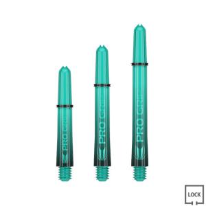 TARGET(ターゲット) PRO GRIP SHAFT SERA ブラック×アクア　(ダーツ